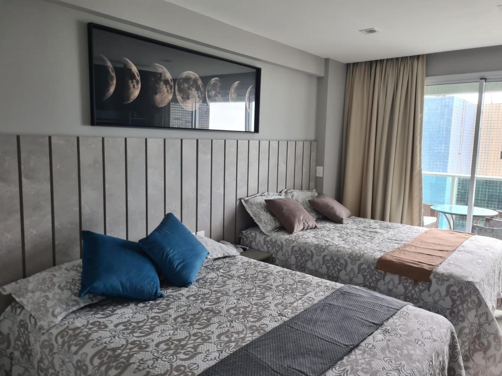 Luxuoso Beira-mar Com Sacada Em Apartamento Maceió